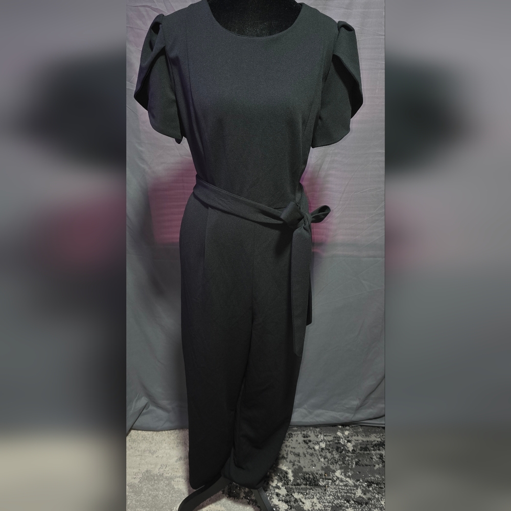 Elegant Black Wrap Dress